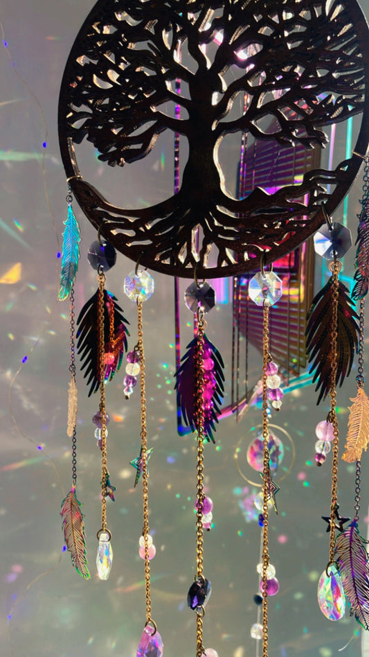 Rainbow half moon light protection