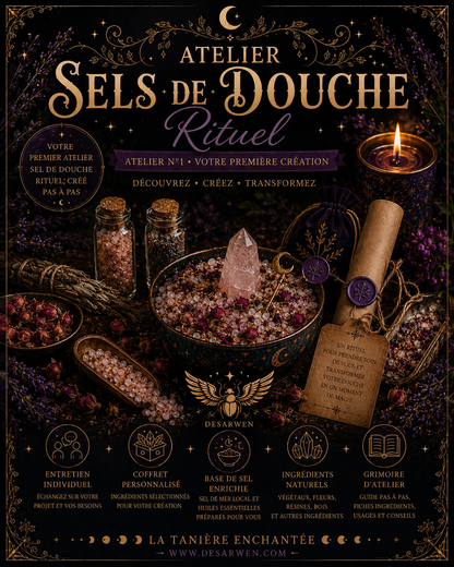Atelier Sels de douche Rituel Initiation Niveau 1