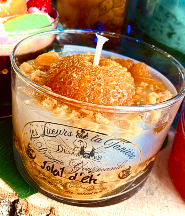 Damascena candle, sweet and intoxicating rose, size L