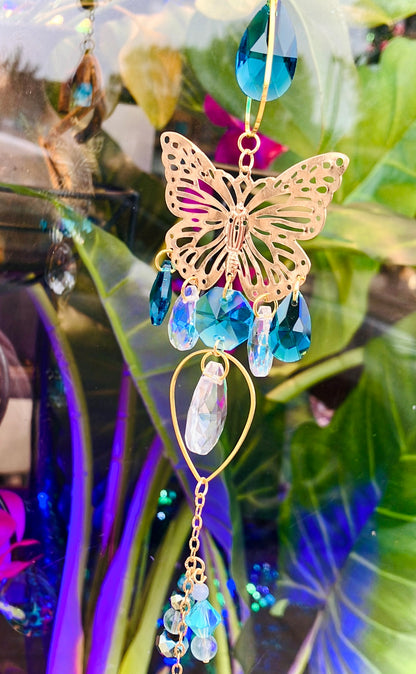 rainbow butterfly blue apatite anti stress