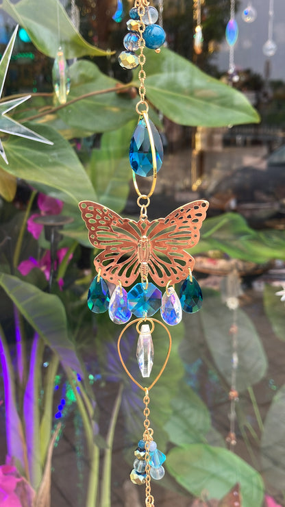 rainbow butterfly blue apatite anti stress