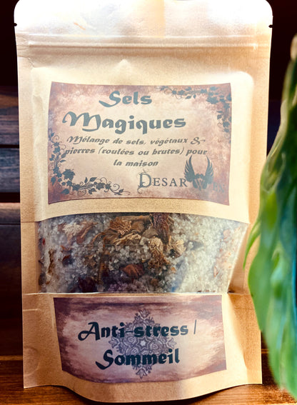 Sels magiques d'environnement Anti stress sommeil