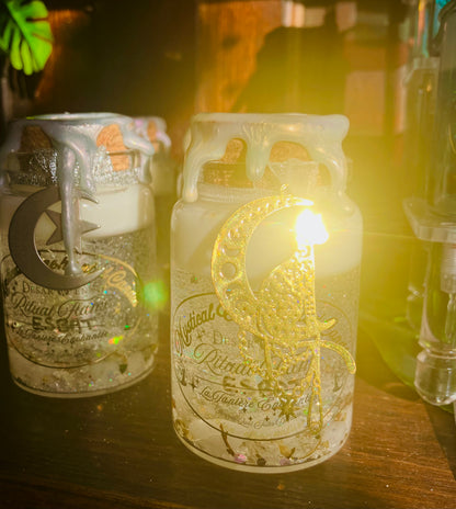 Bougie rituelle Esbat – Pleine lune
