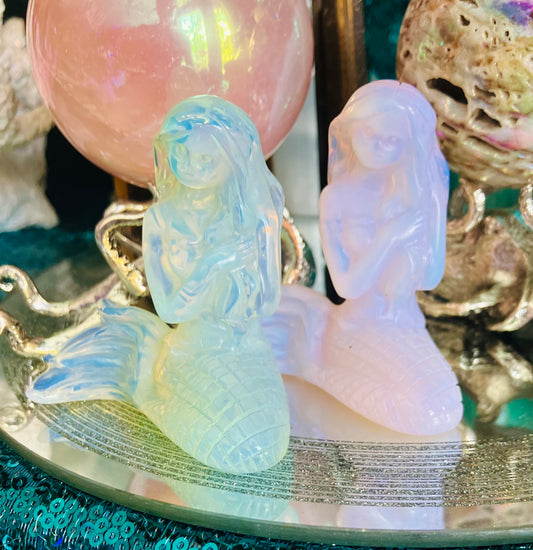 rose quartz or amethyst angel