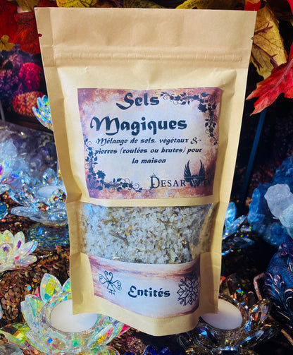Sels magiques d'environnement Entités