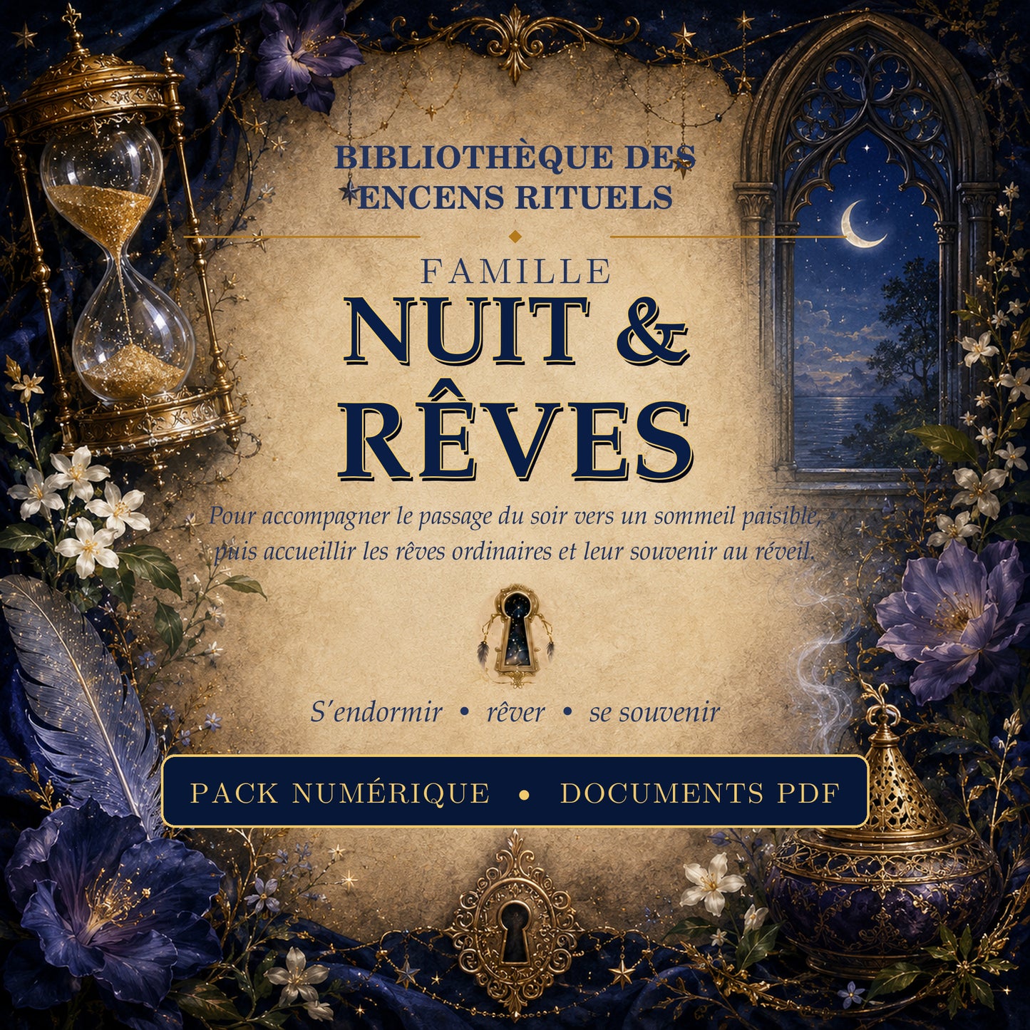 Recettes d’encens rituels – Famille Nuits et Reves
