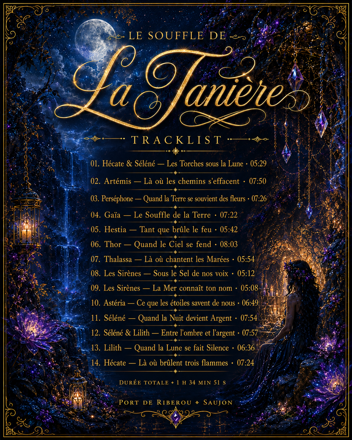 Le Souffle de la Tanière — Album numérique