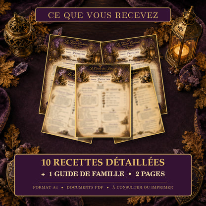 Recettes d’encens rituels – Protection