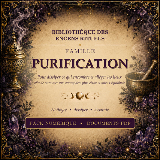 Recettes d’encens rituels – Famille Purification