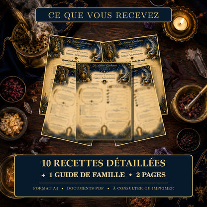 Recettes d’encens rituels – Famille Sacralisation
