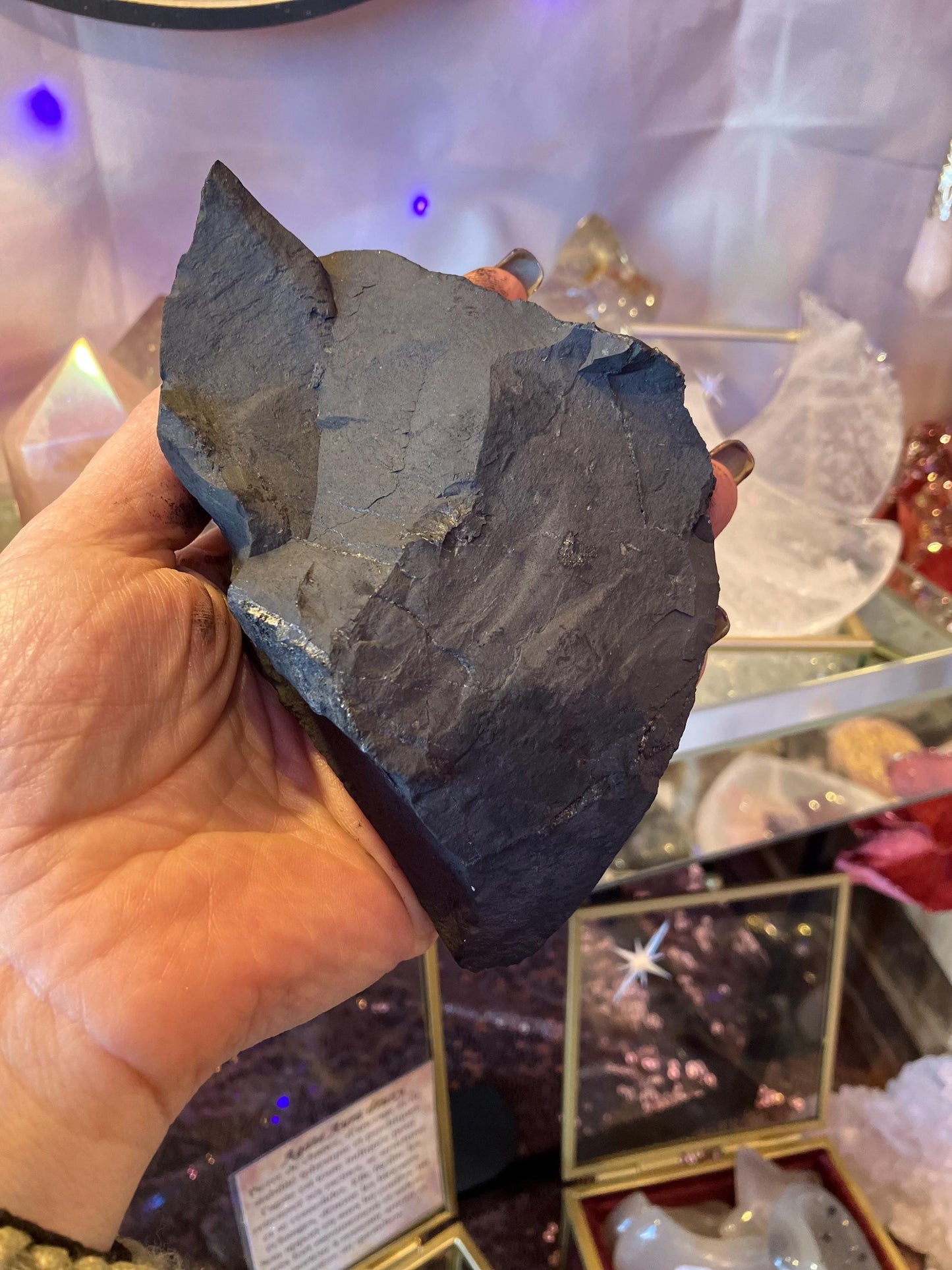 Huge raw shungite