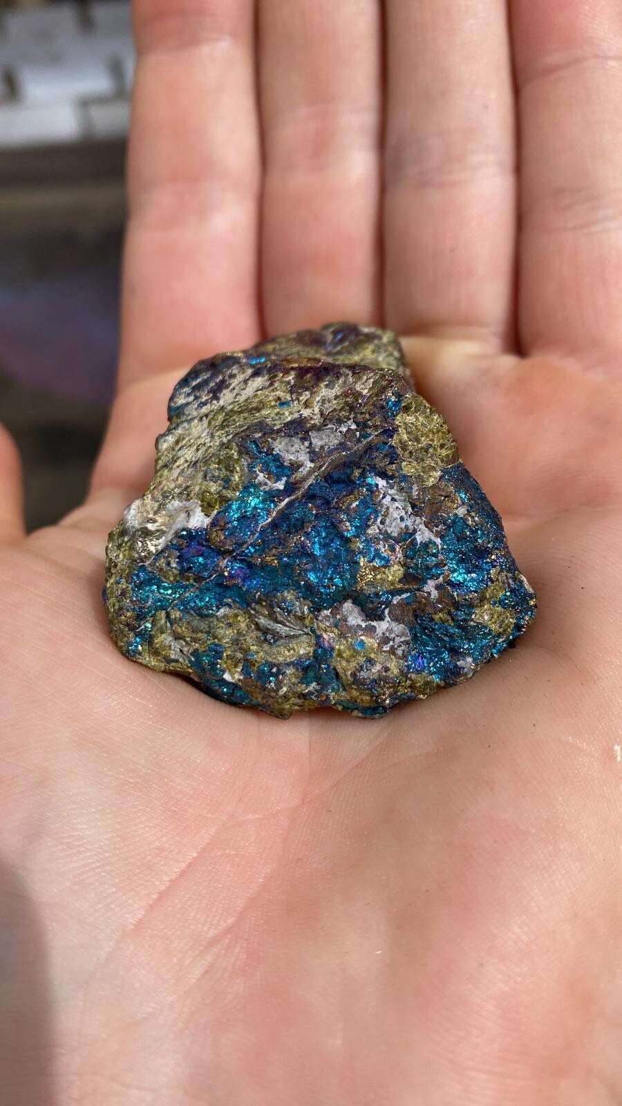 Raw chalcopyrite