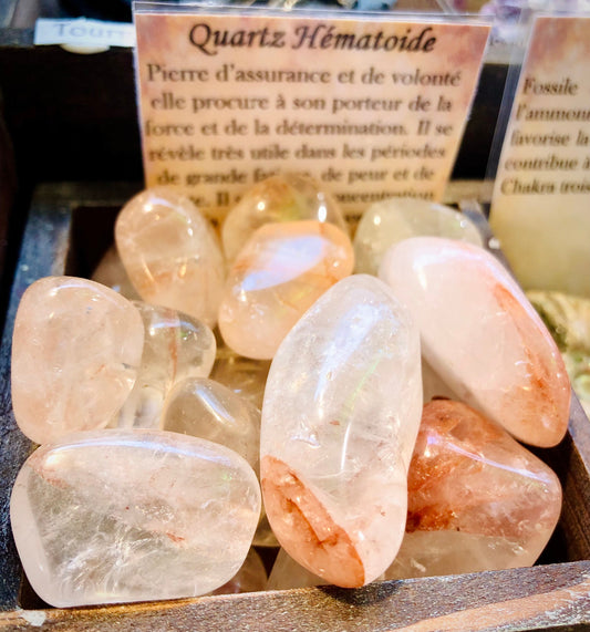 Hematoid quartz