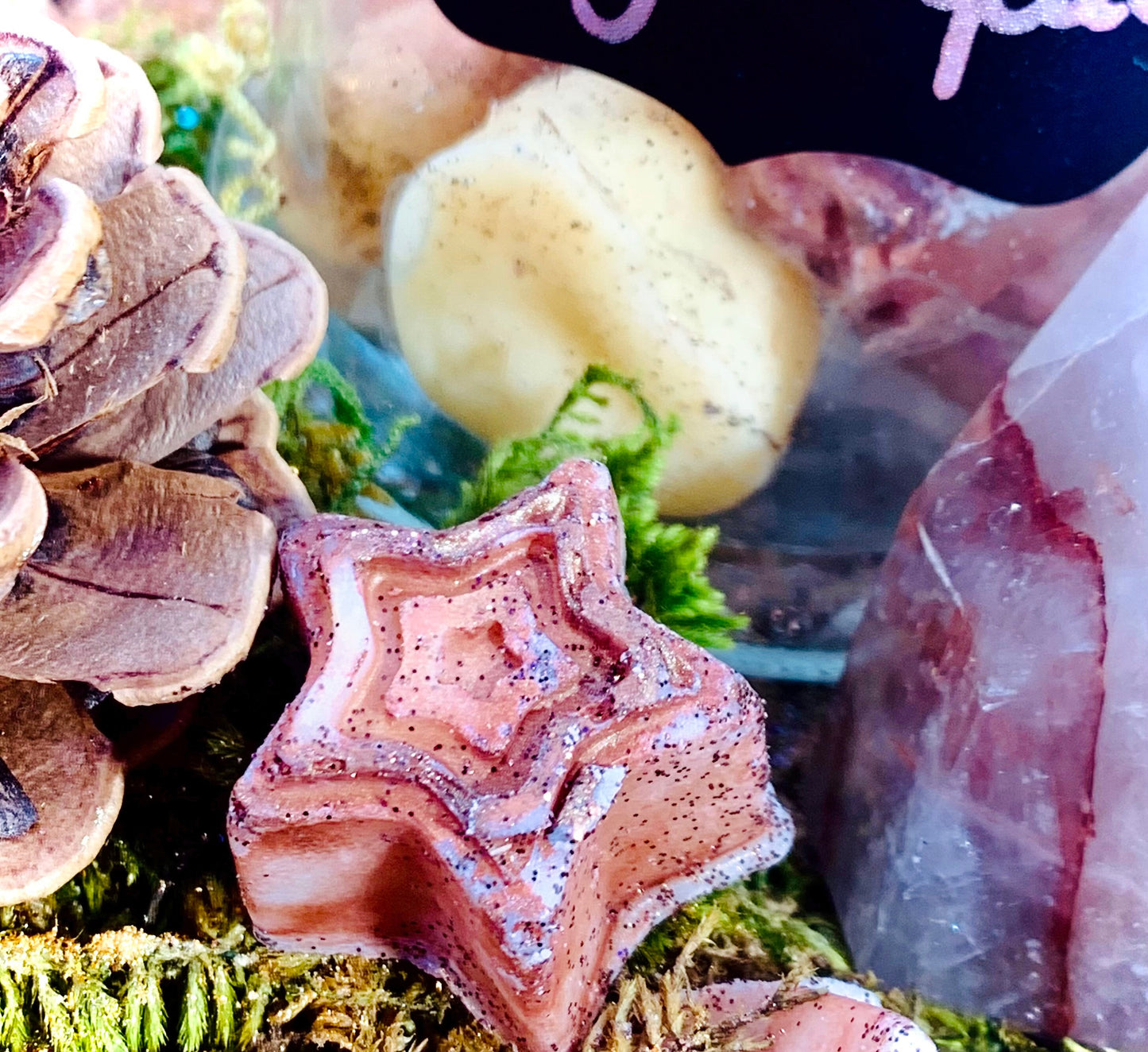 Mystical wood scented wax burner