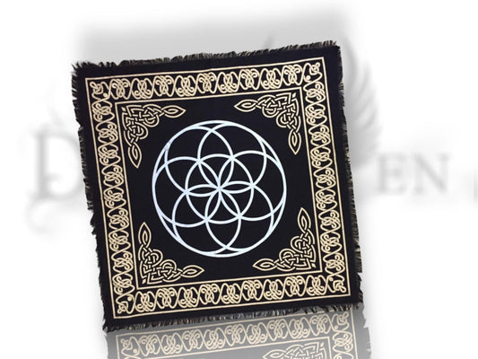 Blume des Lebens Altar Tischdecke