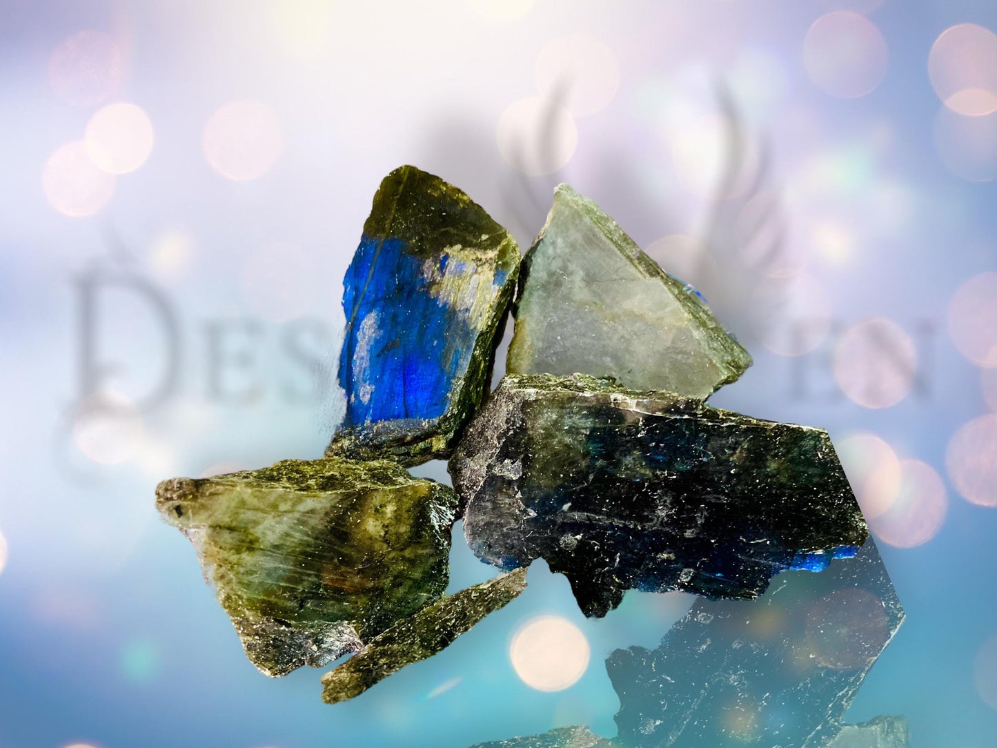 Labradorite one face sawn