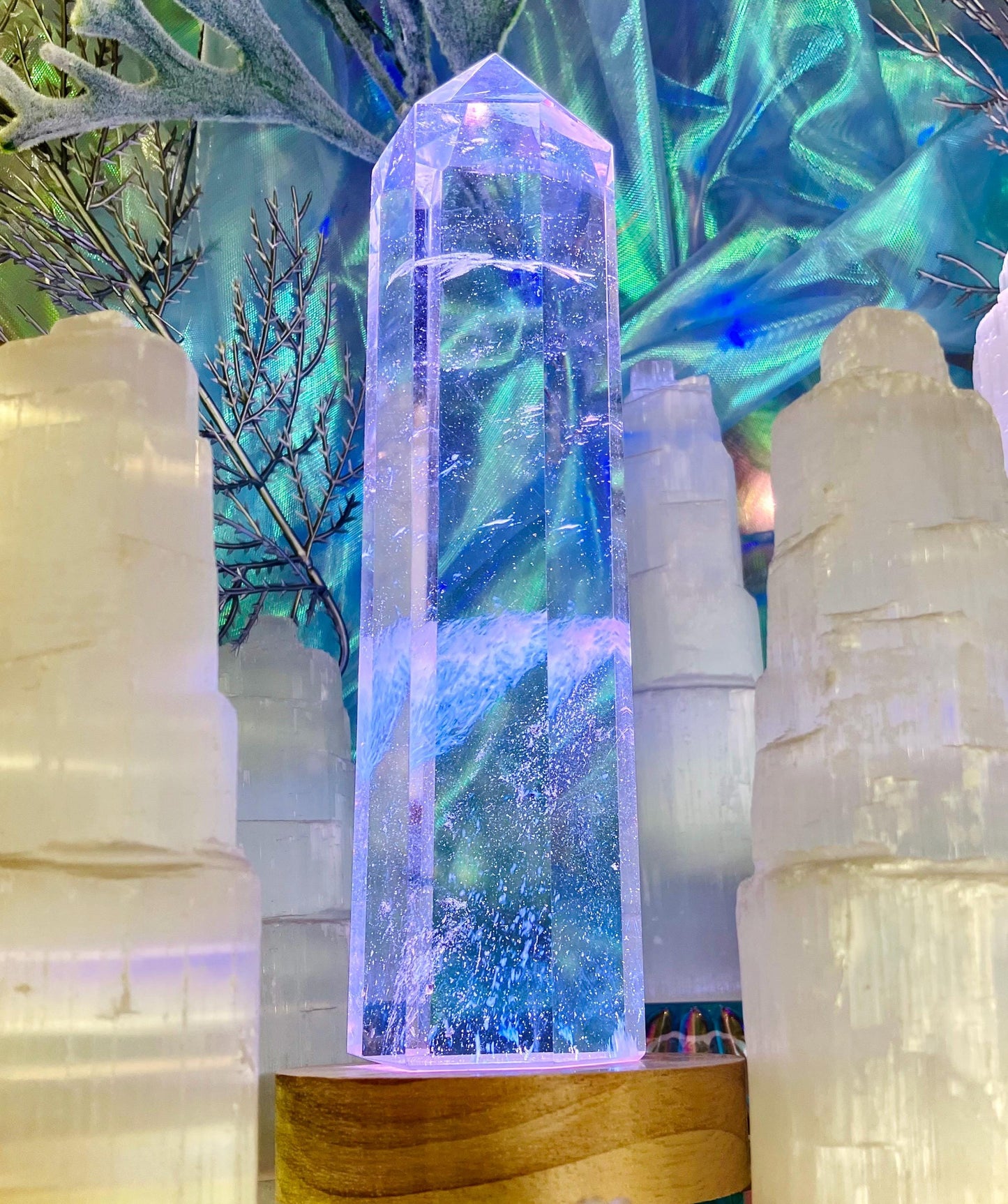 Fairytale glass point lamp