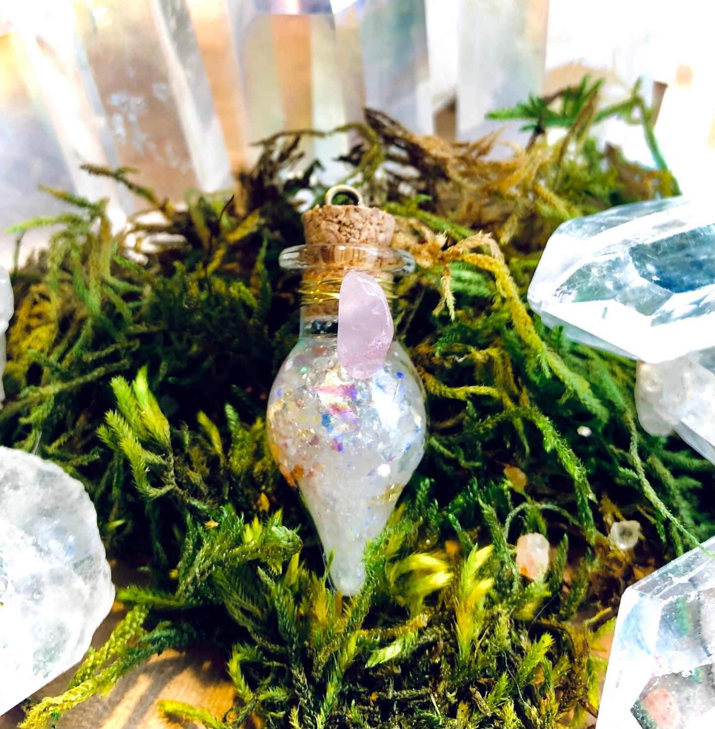 Amulet vial "purification and harmonization"