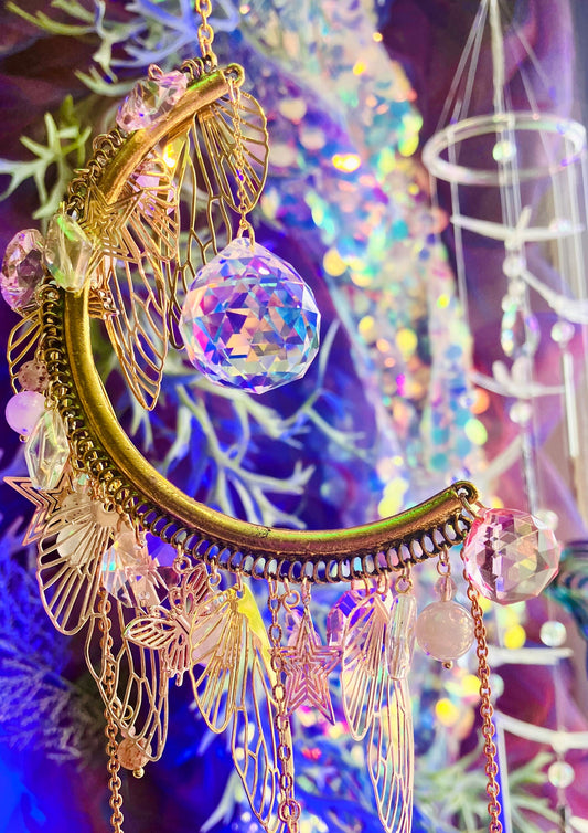 Arc en ciel demi lune apaisement réconfort