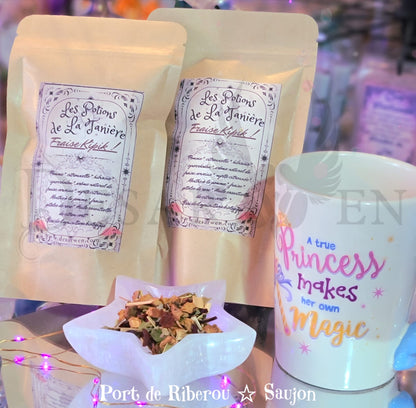Kräutertee Kleopatras Trank Dattel Verbene Passionsblume Guarana Rosenblüten