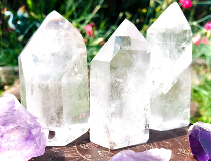 Pointes de Cristal de roche