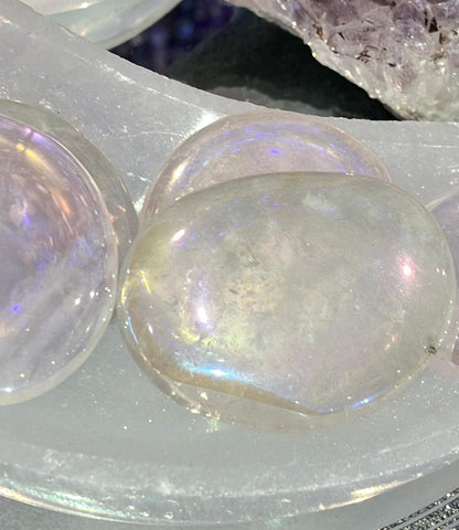 Galet de cristal aura angel