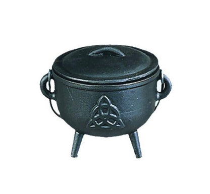 Chaudron en fonte taille moyenne
