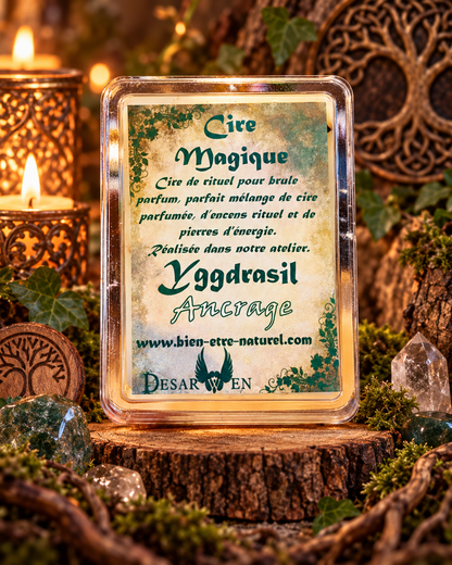 Cire rituelle Ancrage Desarwen
