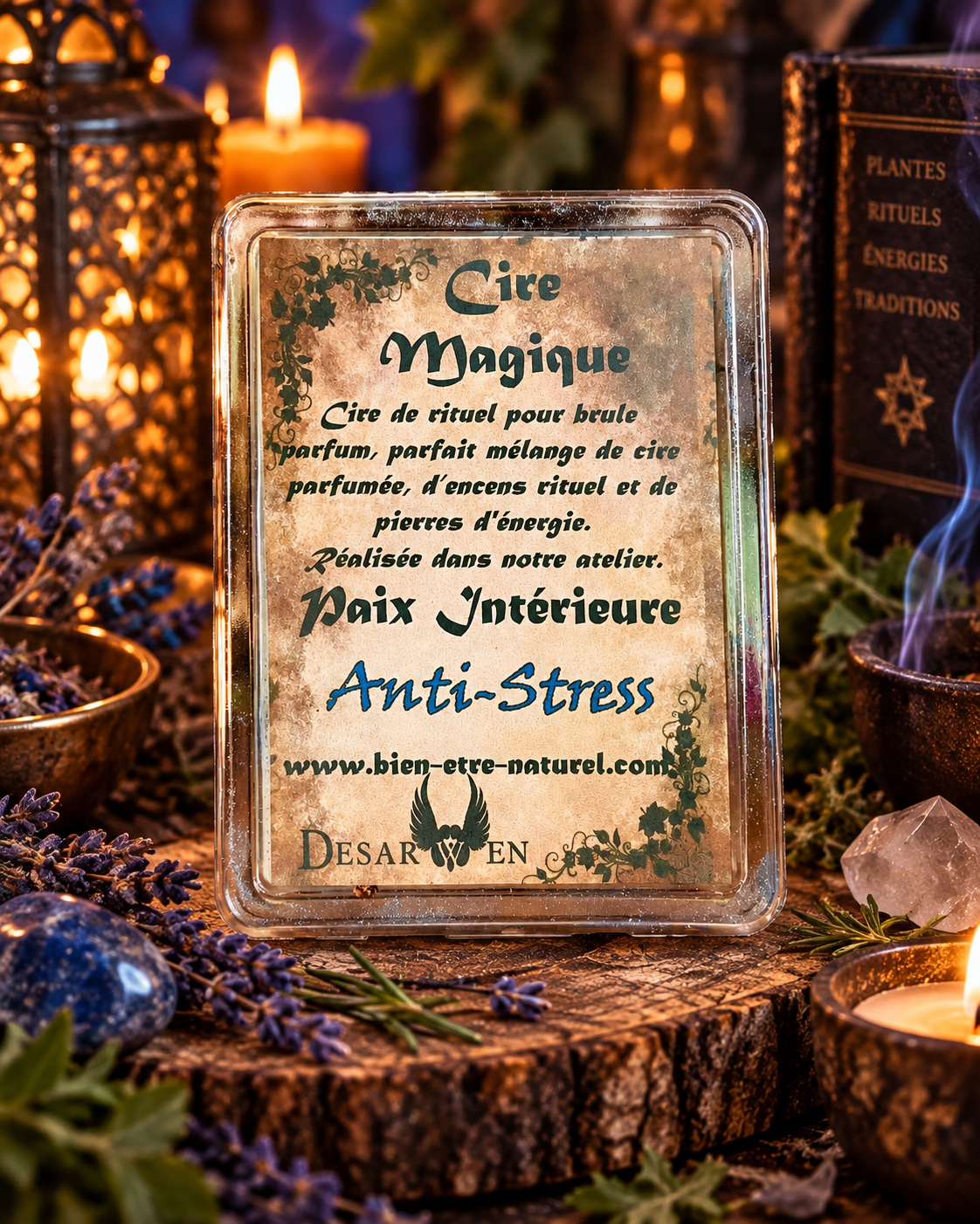 Cire rituelle Anti-stress Desarwen