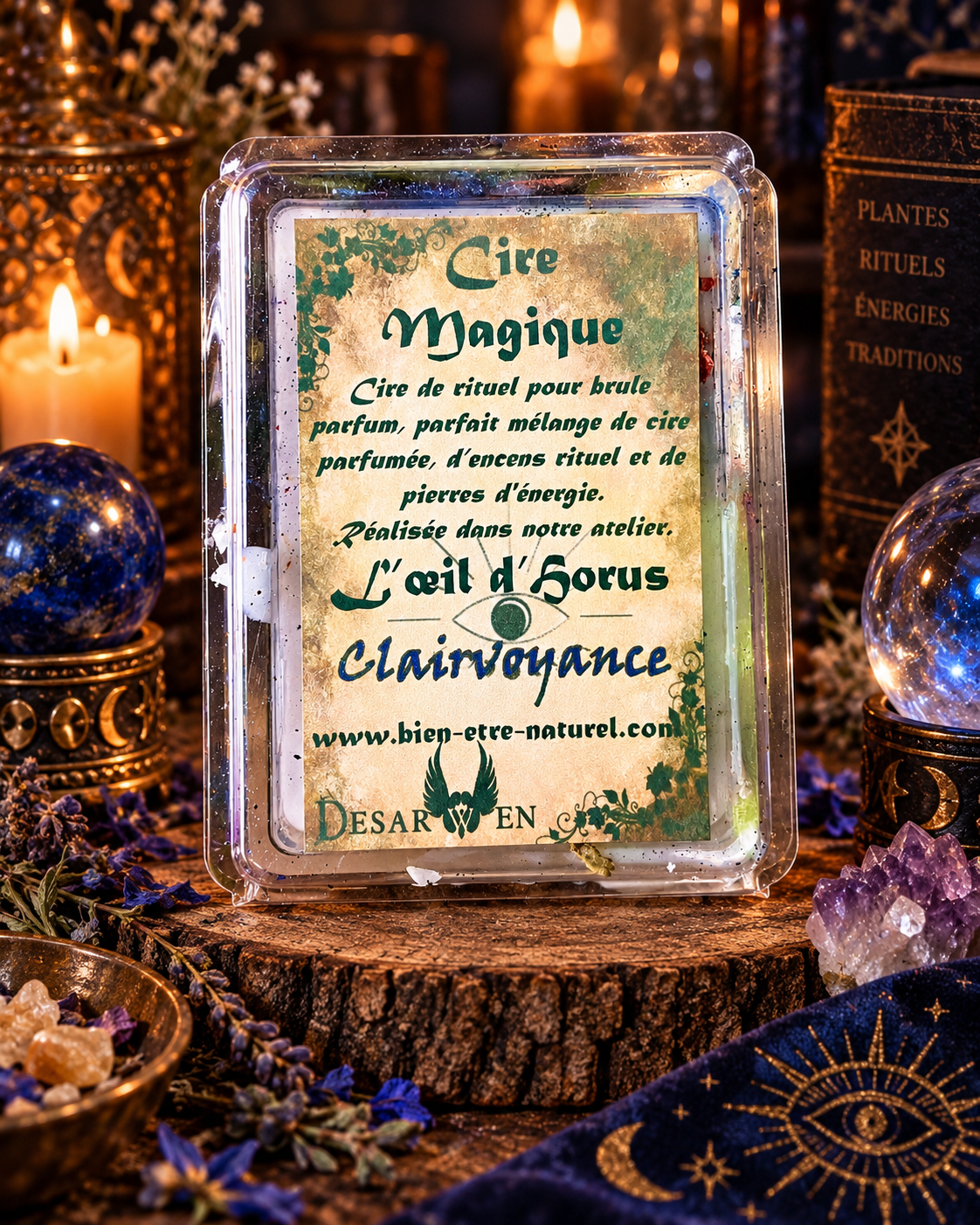 Cire rituelle Clairvoyance Desarwen