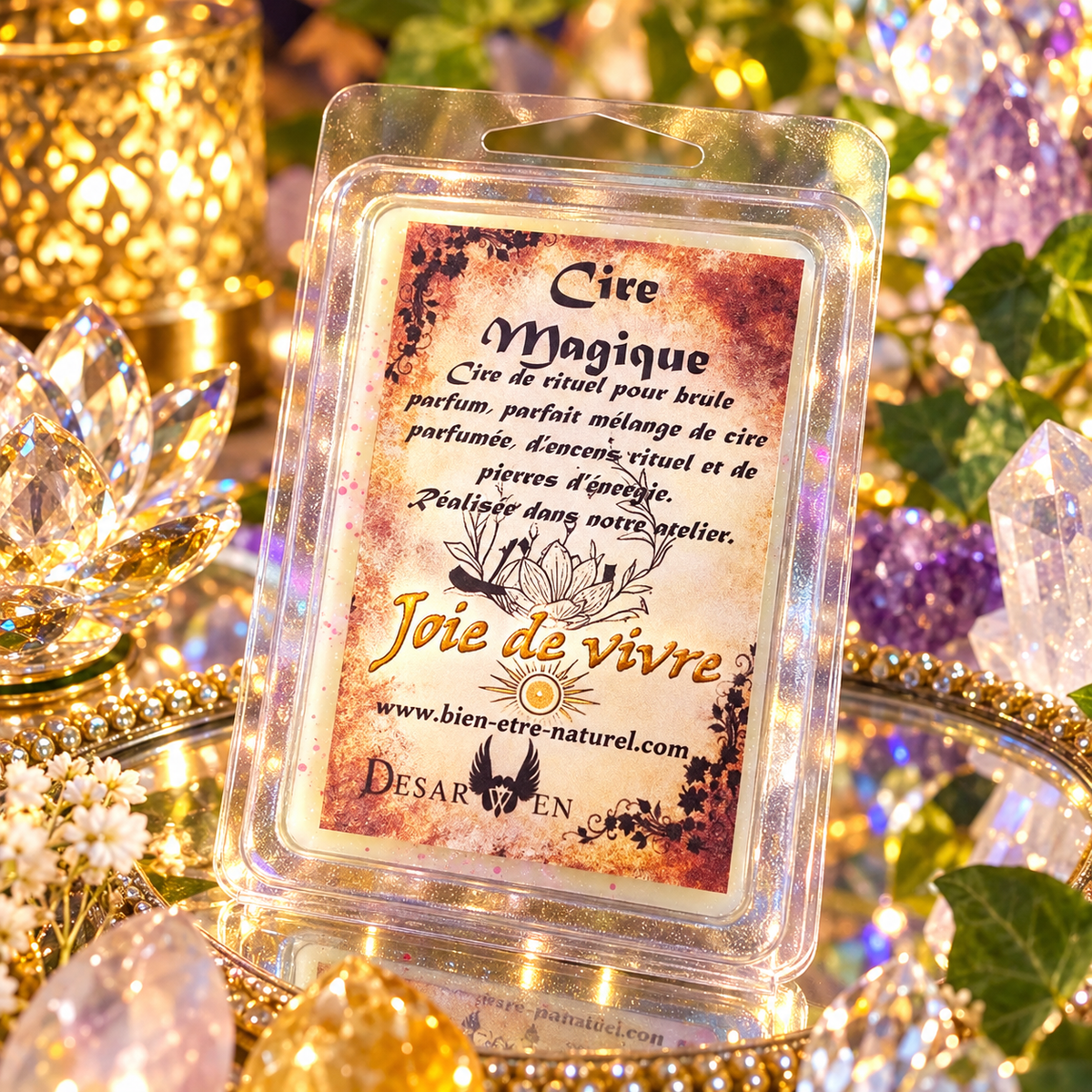 Cire rituelle Joie de vivre Desarwen