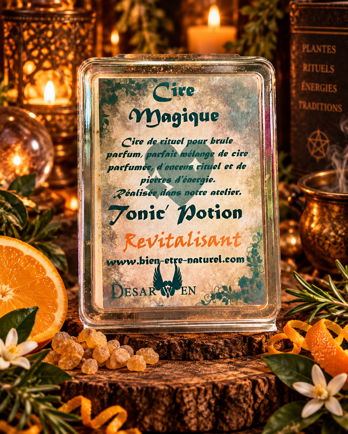 Cire rituelle Revitalisant Desarwen