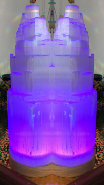 Mystical Selenite USB Lamp