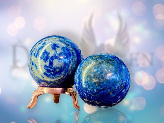 Sphere de lapis lazuli