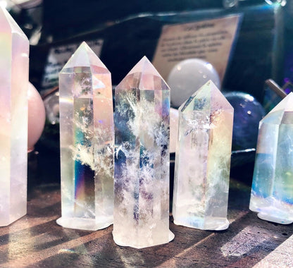 Pointe cristal aura