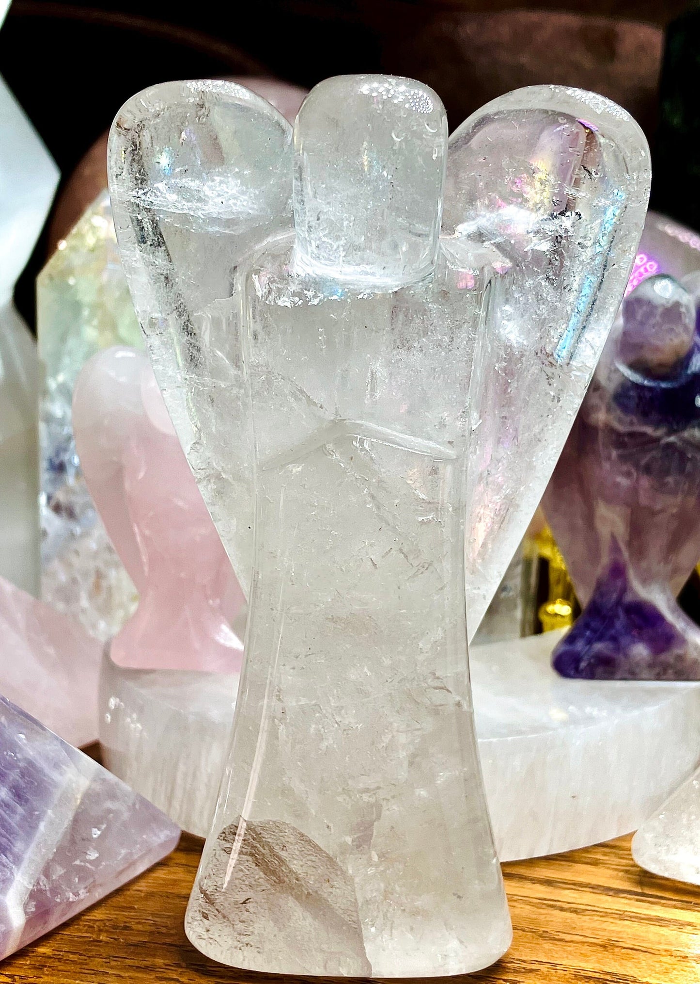 rock crystal angel