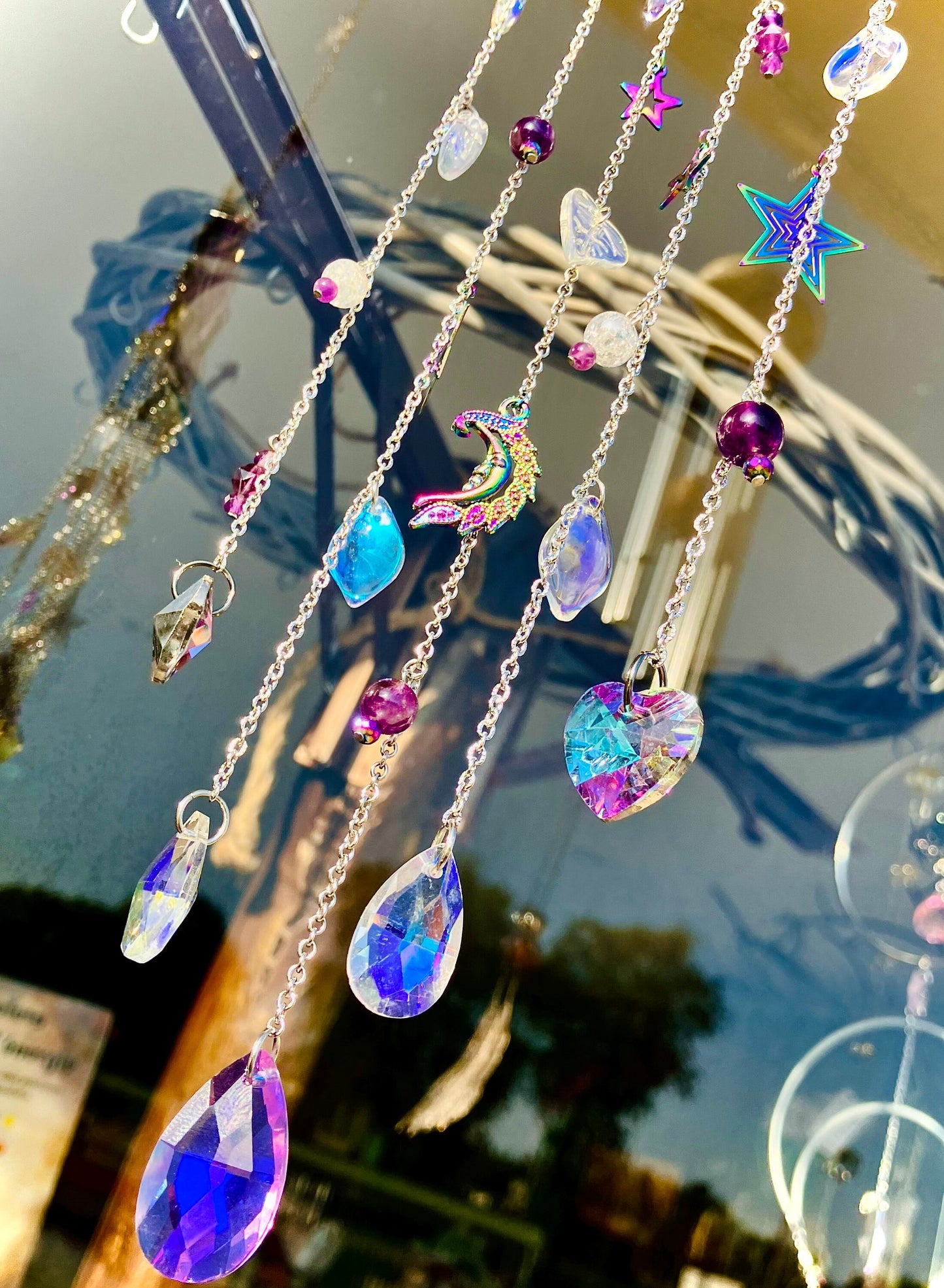 Regenbogen-Amethyst-Lotusblume