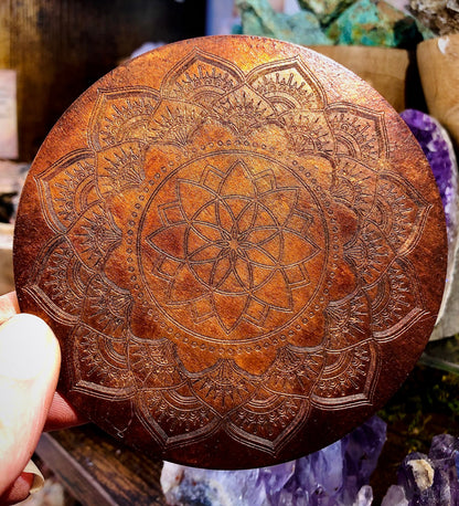 Celtic mandala pendulum board