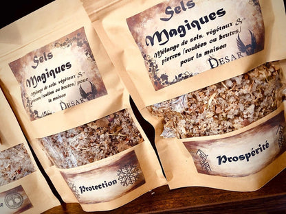 Sels magiques d'environnement Entités