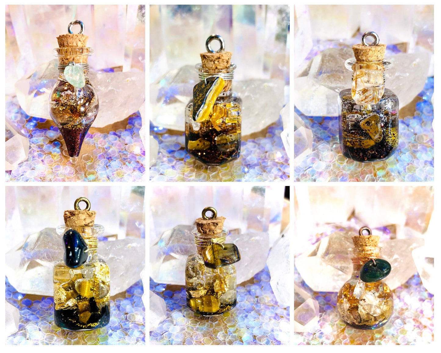 Amulet bottle "good vibes! Luck and success"