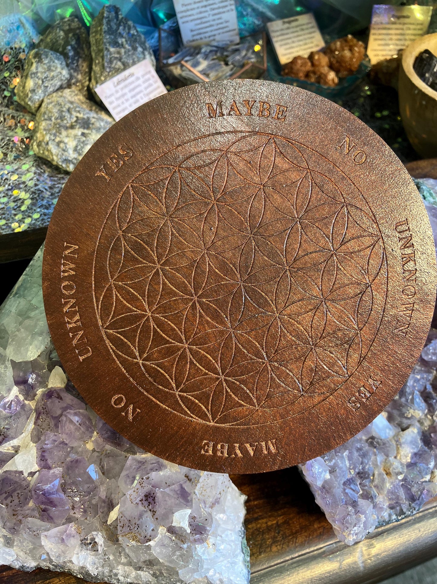 Flower of Life Pendulum Board