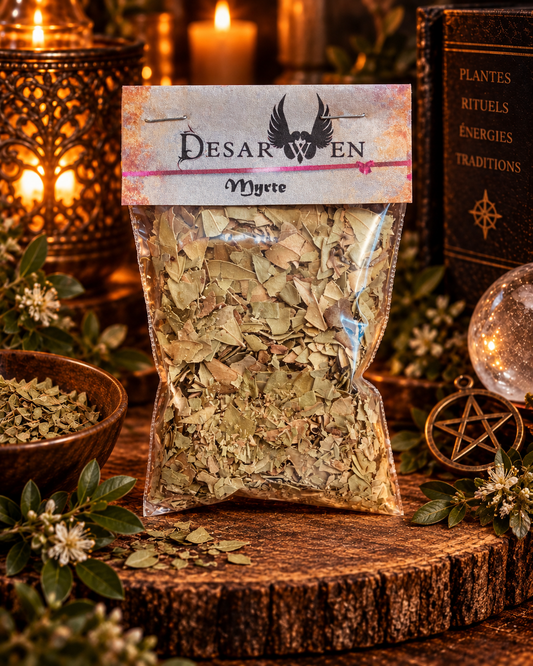 Myrte Desarwen — végétal rituel