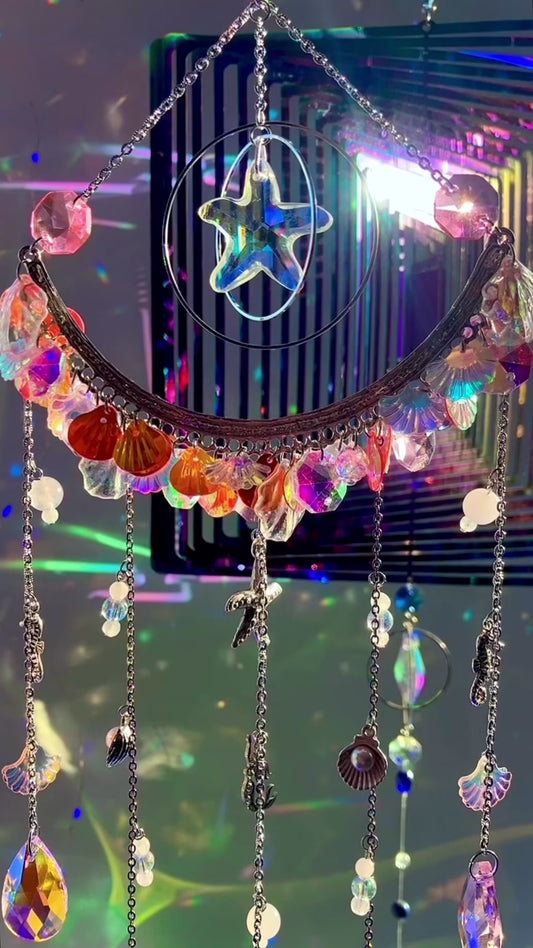 Regenbogen-Halbmond, beruhigende Reinheit