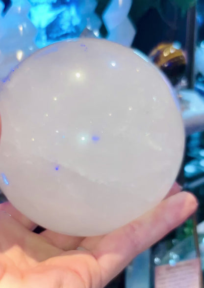 Sphere geante de quartz