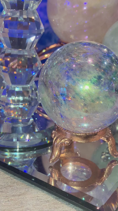 spheres de cristal aura angel