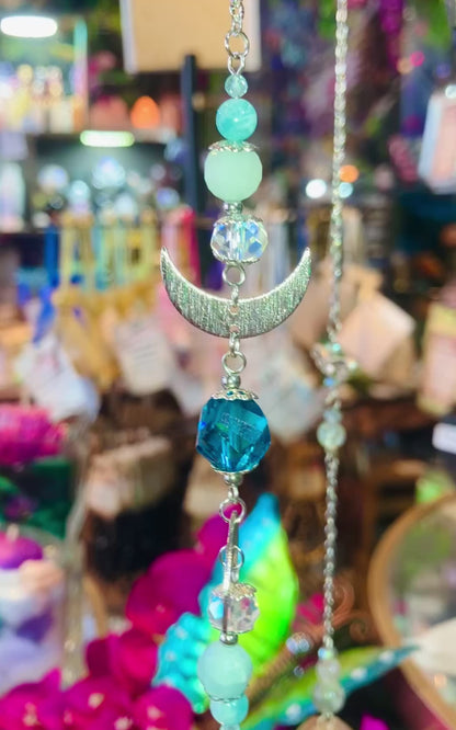 Pendule de divination — unique amazonite