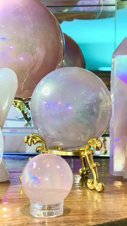 spheres de cristal aura angel