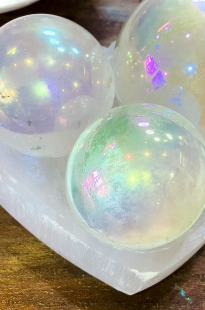 spheres de cristal aura angel
